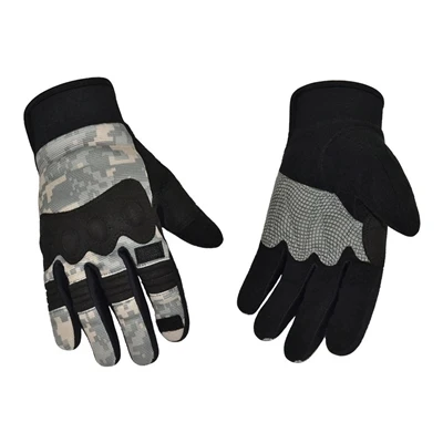Long Fingerless Tactical Gan Ultim nan Dèksterite ak Pwoteksyon